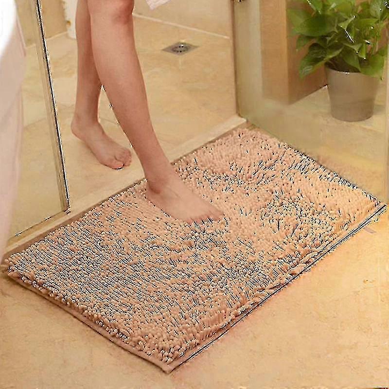 Soft Absorbent Chenille Bath Mat