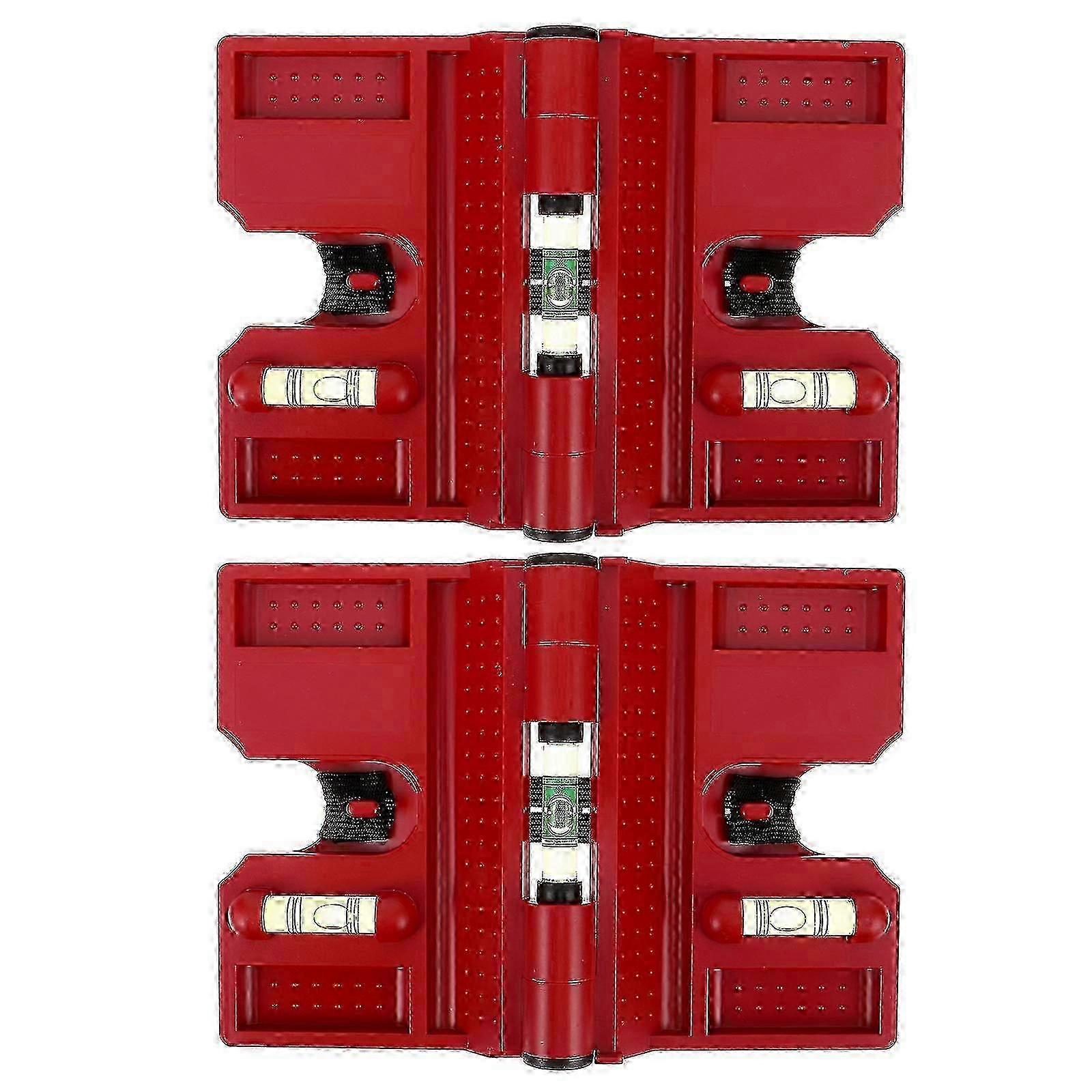 Angle Meter Foldable Spirit Level Tool compatible with Measurement 2Pcs Professional Bubble Level