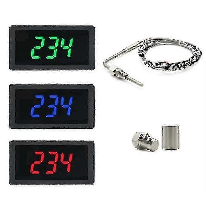 Pt100-Compatible Adjustable EGT Meter