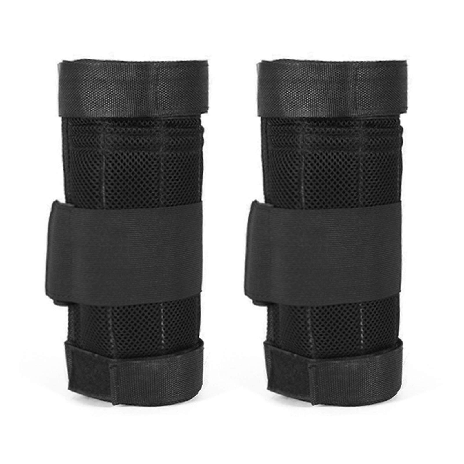 2 Packs Loading 16kg Adjustable Ankle Weighted Exercise Leg Weighted Workout Weight Loading Wraps Strength Training (Empty)