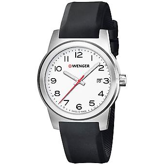 Field Color Watch for Unisex Analog Swiss Quartz with Rubber Bracelet 01.0441.148