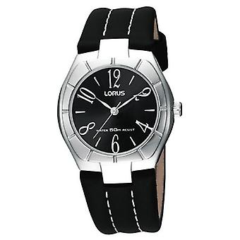 Lorus Watches Quartz Analog Women Watch with RG285FX Cowskin Bracelet
