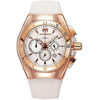 R.technomarine cruise star pvd o. pink watch for Unisex Analog Quartz with Rubber Bracelet 110047