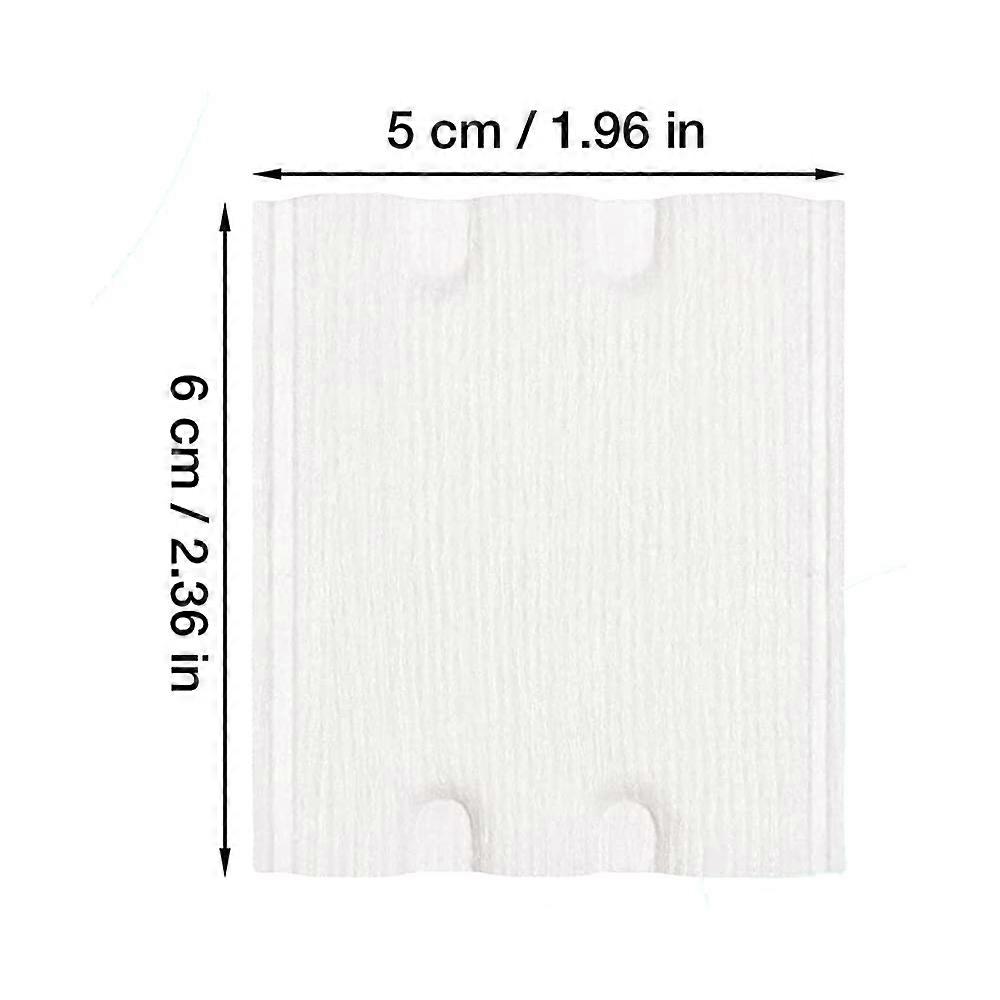 Discreet Stretchable Absorbent Facial Pads
