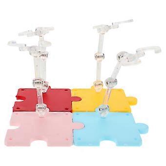 Action Figure Model Display Stand for Display Support with 4Pcs Set