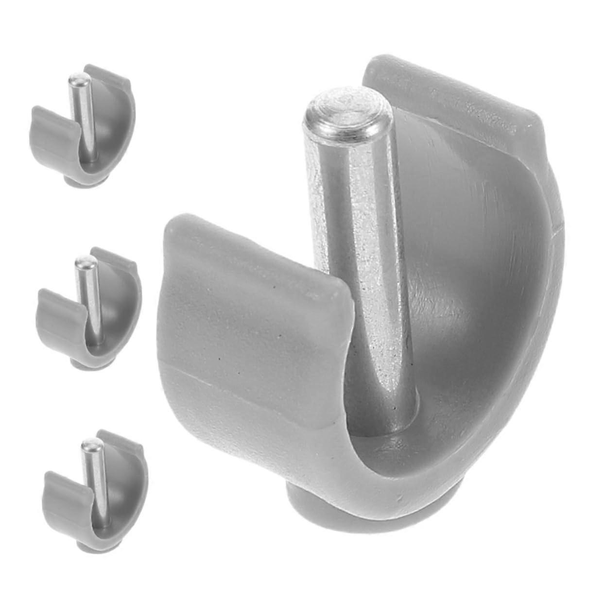 4pcs Walking Cane Clamp with Secure C Shape Lock, Tool Install, Wide Compatibility