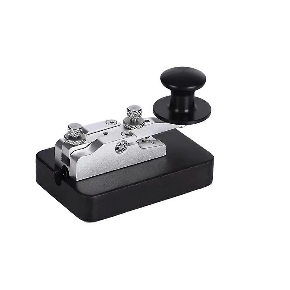 Manual Morse Code Keyer - CW Practice Key for Ham Radio, Shortwave Telegraphy & Computer Learning