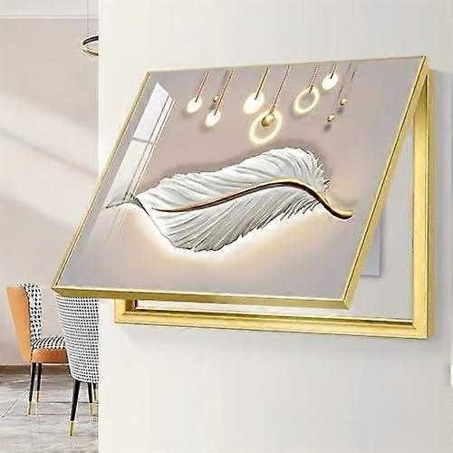 Wall-Mounted Electrical Panel Cover - Decorative Paint for Distributio