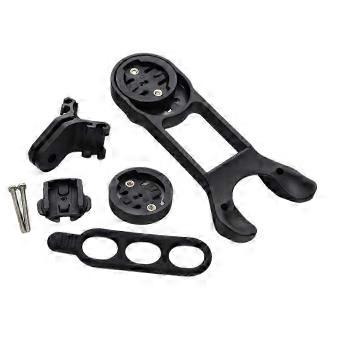 Universal Bike Handlebar Computer Mount for H11 H36 Aeroad Handlebars, Black Plastic Integrated Cycling Accessory Bracket