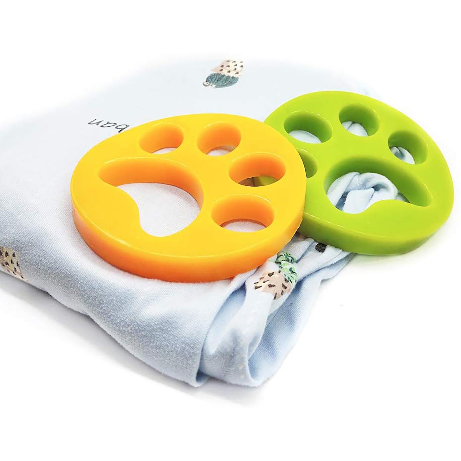 2 Pcs Pet Hair Remover Laundry Washing Machine Cat Dog Clean Fur Catcher Reusable