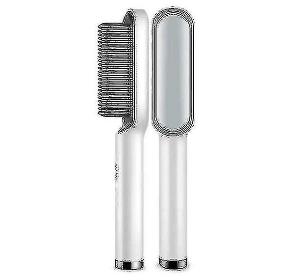2 in 1 professionele stijltang en krultang, 5 instelbare temperatuurinstellingen (wit)