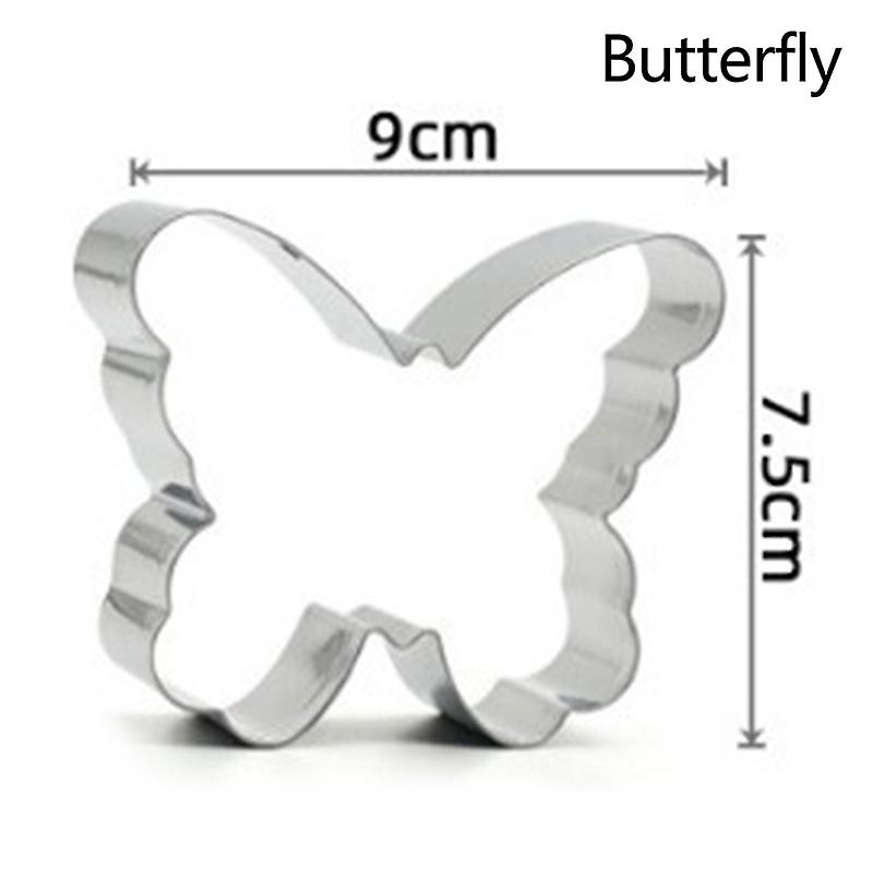 17-pack Easter Cookie Cutter Rabbit Chicken Stainless Steel Baking Moulds