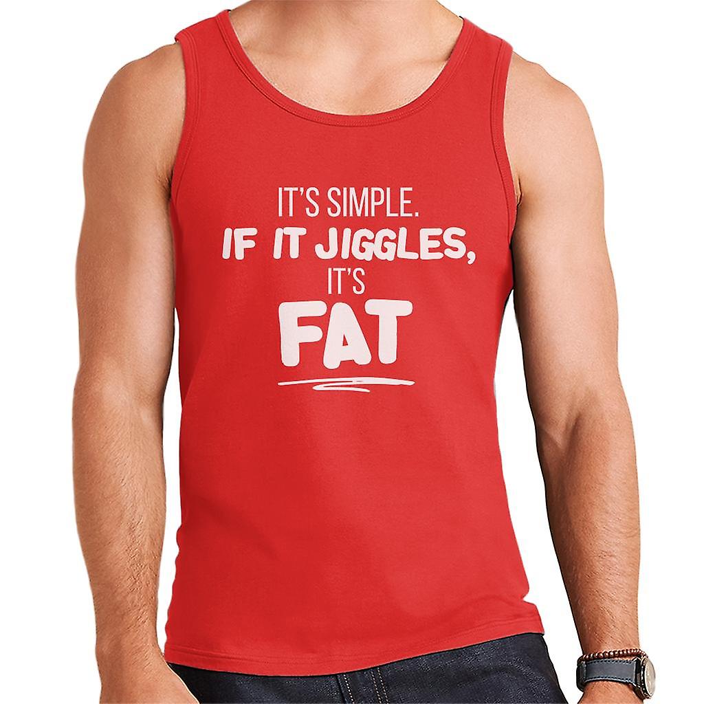 If It Jiggles Its Fat Men's Vest
