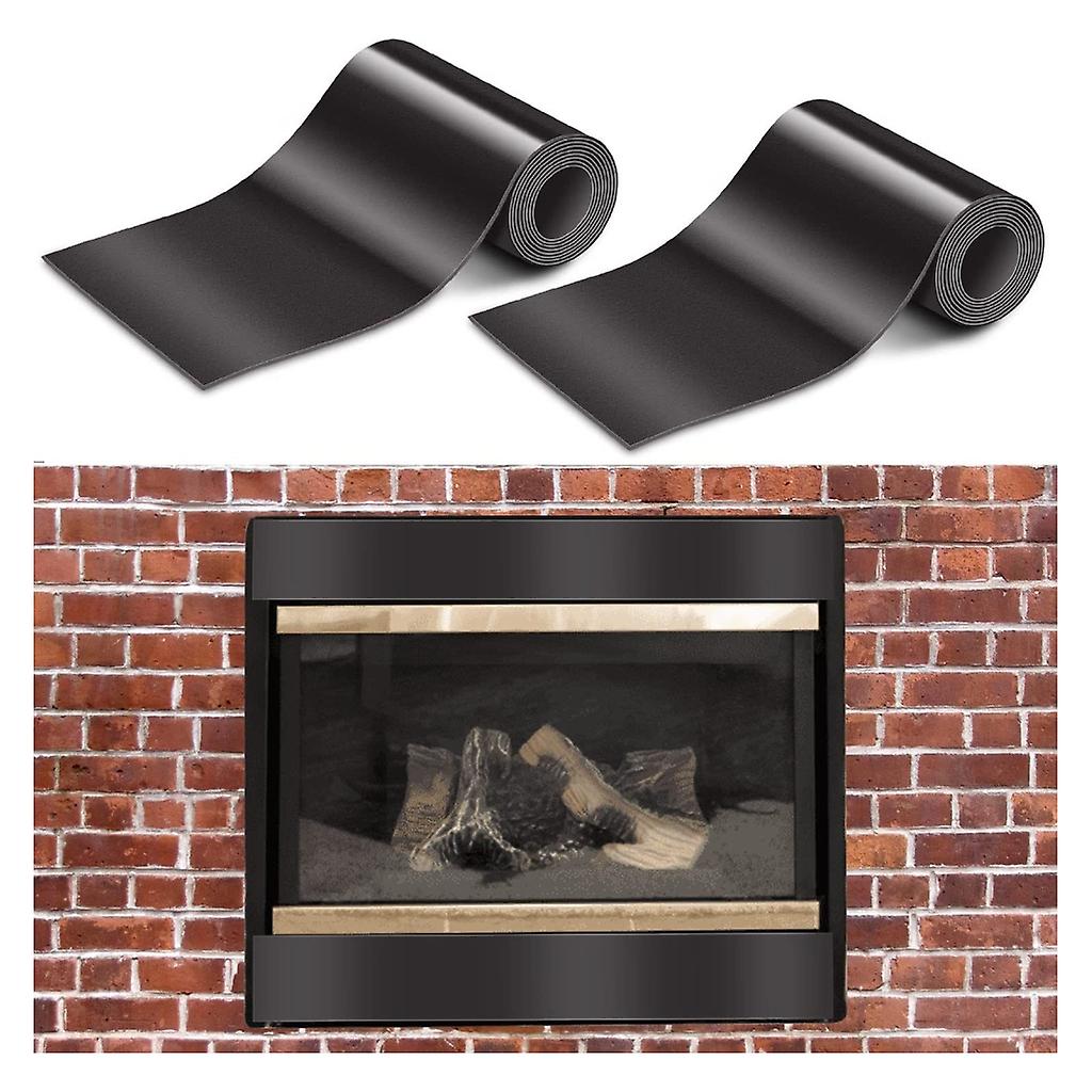 Magnetic Fireplace Draft Stopper 2pcs/set Easy to Use Protective Shield