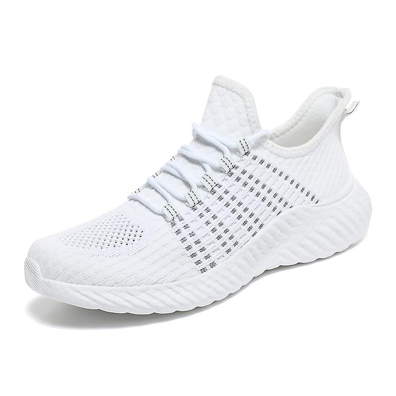 Joggesko for menn Pustende Flygende vevde nettingjoggesko Sklisikre sko 3Ey300