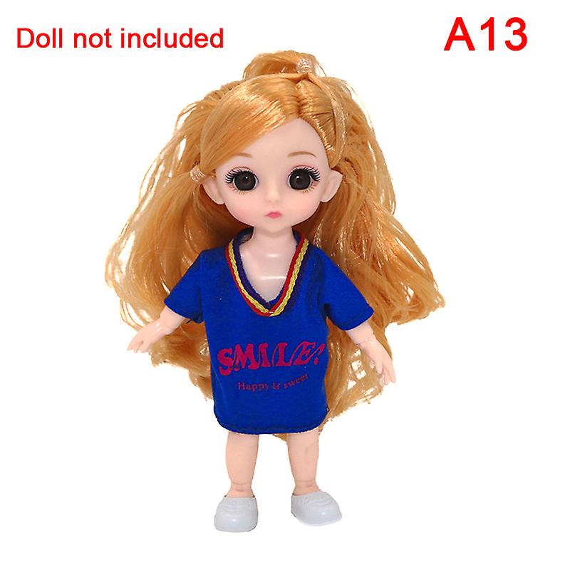 Bjd 16cm Ropa Casual Moda Princesa Ropa Traje Accesorios Ropa
