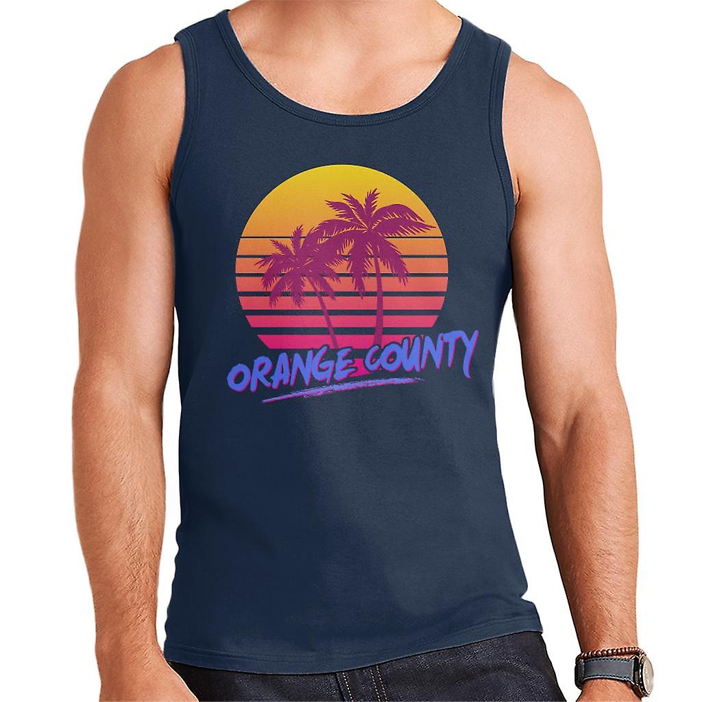 Orange County-Retro 80s mannen Vest