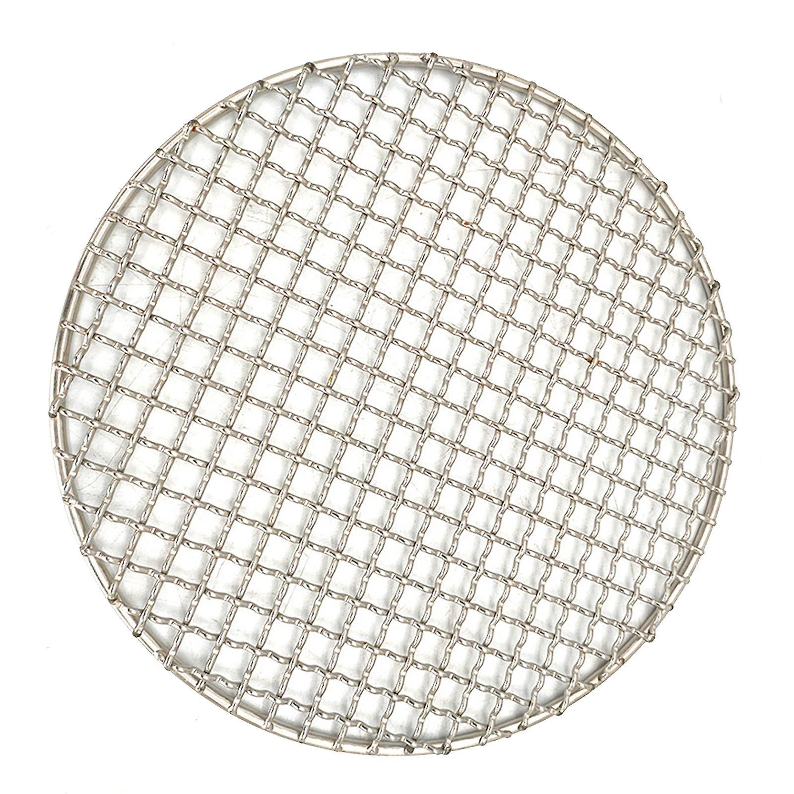 Multipurpose Grill Cooling Rack BBQ Mesh Grill Cooking Grate Diameter 16.5cm