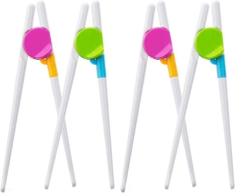 Kids Training Chopsticks 4 Pairs Kids Training Chopsticks For Children Adults And Beginners Reusable
