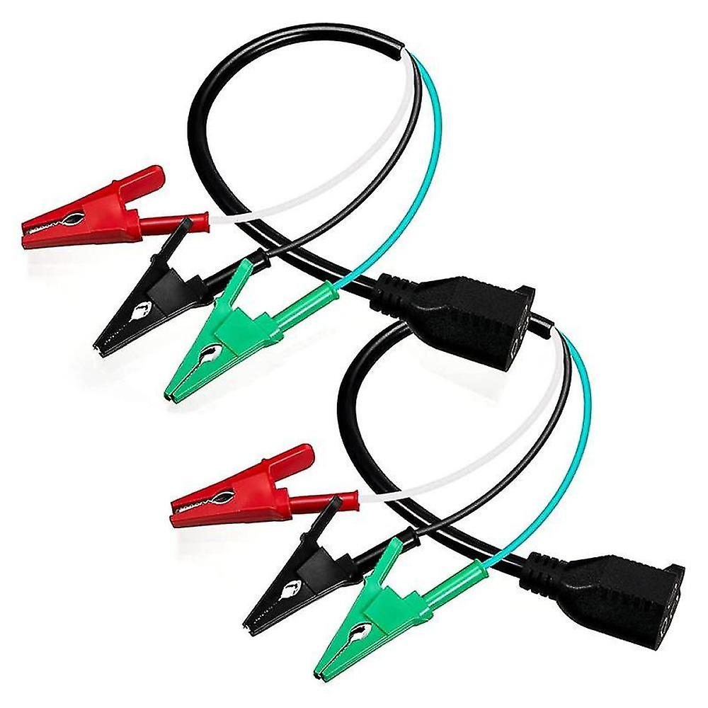 2pcs Hvac Adapter Cord Compatible Yellow Jacket 69522 Hvac Tool 0.5m