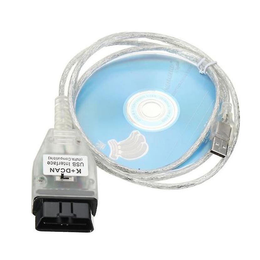 Automotive Diagnostic Tool Cable K+dcan Usb Obd2 Interface Ft232rq Chip Compatible with E60 E83