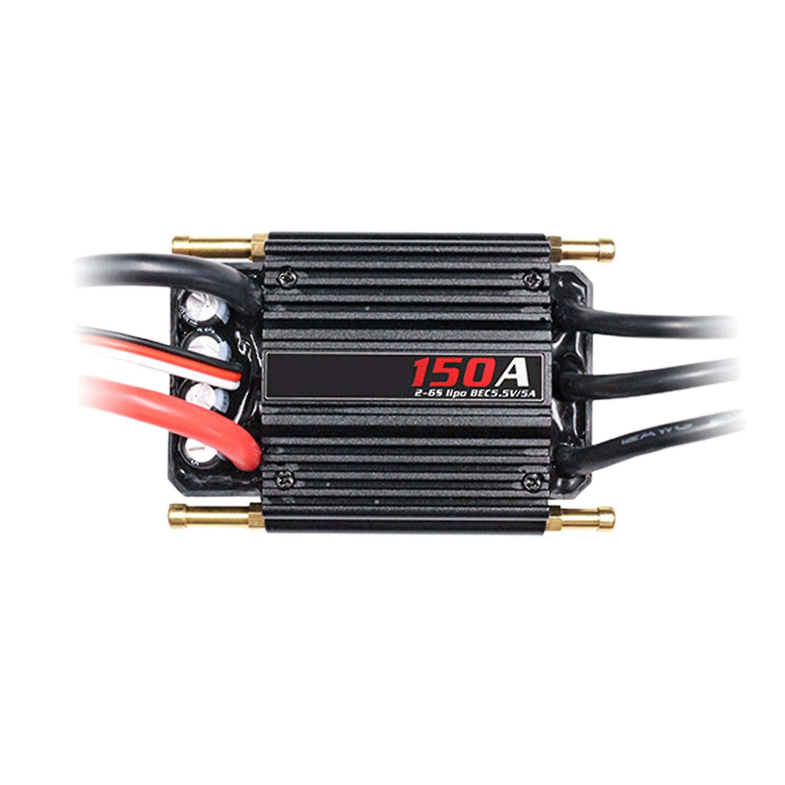 Rc Boat Esc Waterproof Overheating Protection Universal 150a Brushless Electronic Speed Controller For Flymonster Rc Boat