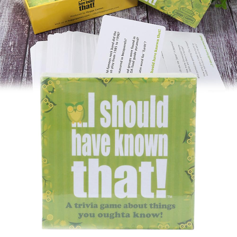 Party Games Game Funny Decompression Toy Dedicated Deck Trivia Card Games