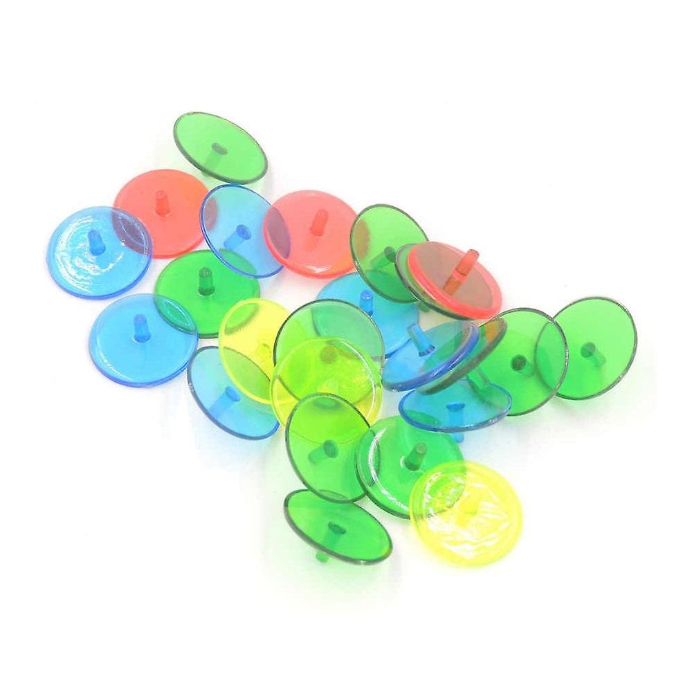 Gamola Golf 20 Pack Plastic Neon Golf Ball Markers