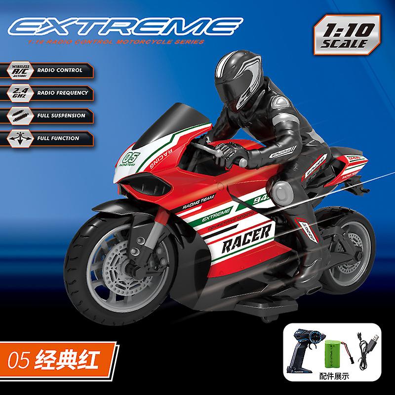 Rc Motorcycle Radio Control Car Remote Controlled Toy Cars Drift High Speed Motorbike Model Kit Stunt Car Toys For Boys Gift