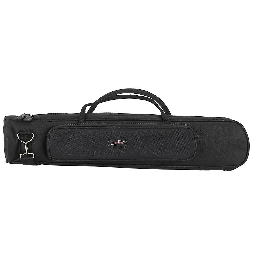 Soprano Saxophone Sax Bag Case Straight Type Thicken Padded Foam Non-woven Inner Cloth with Adjustab