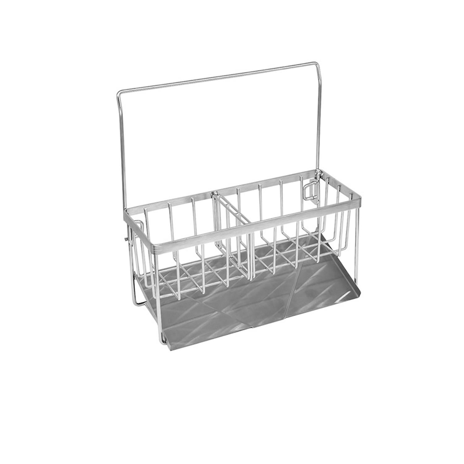 بالوعة المطبخ منظم مقسم قابل للتعديل تصميم منحدر مجوف خارج المطبخ كونترتوب التخزين الجرف H