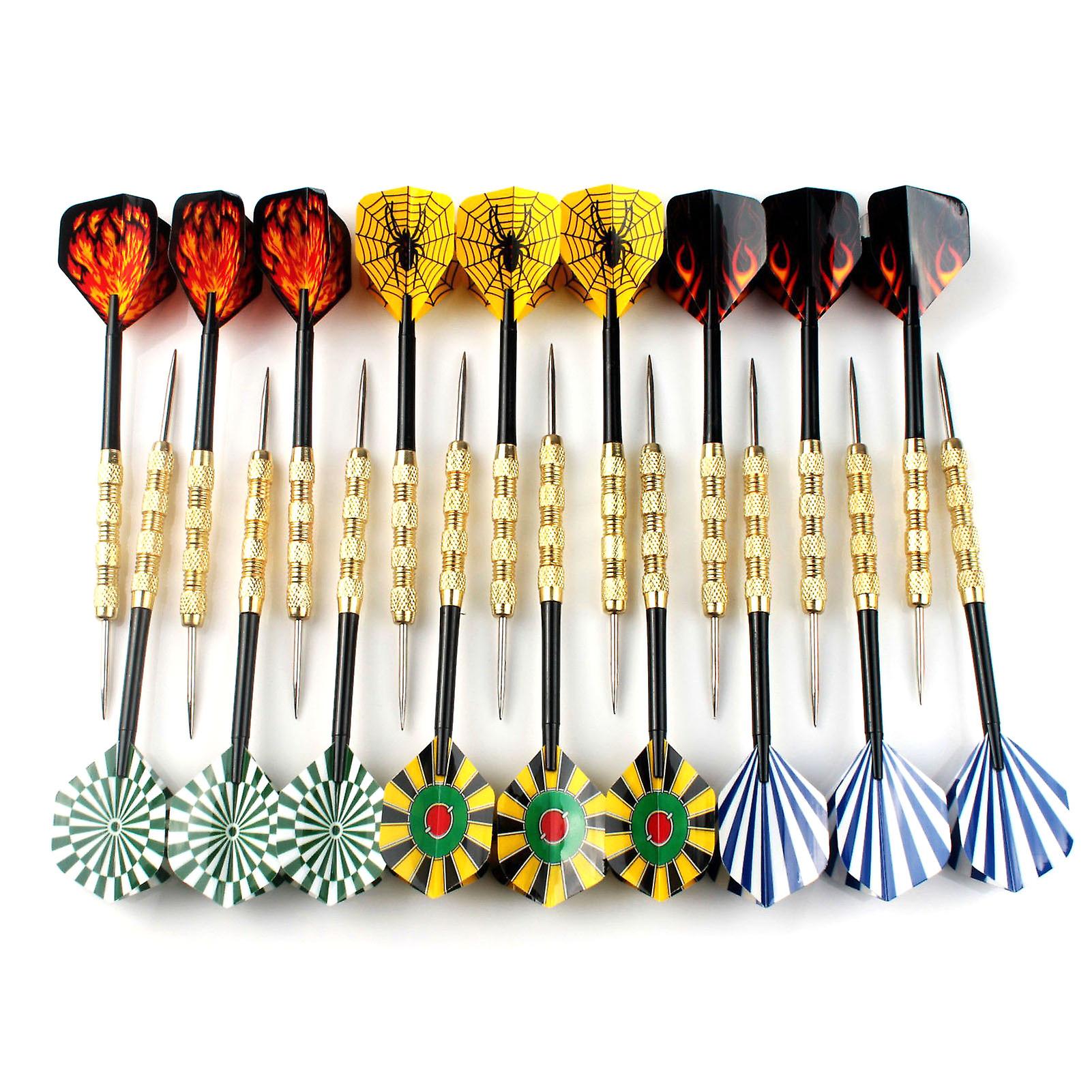Professional Steel Tip Darts, Customizable Darts Set for Skill Development, Metal Tip Set with Lightweight and Easy to Use Design for All Skill