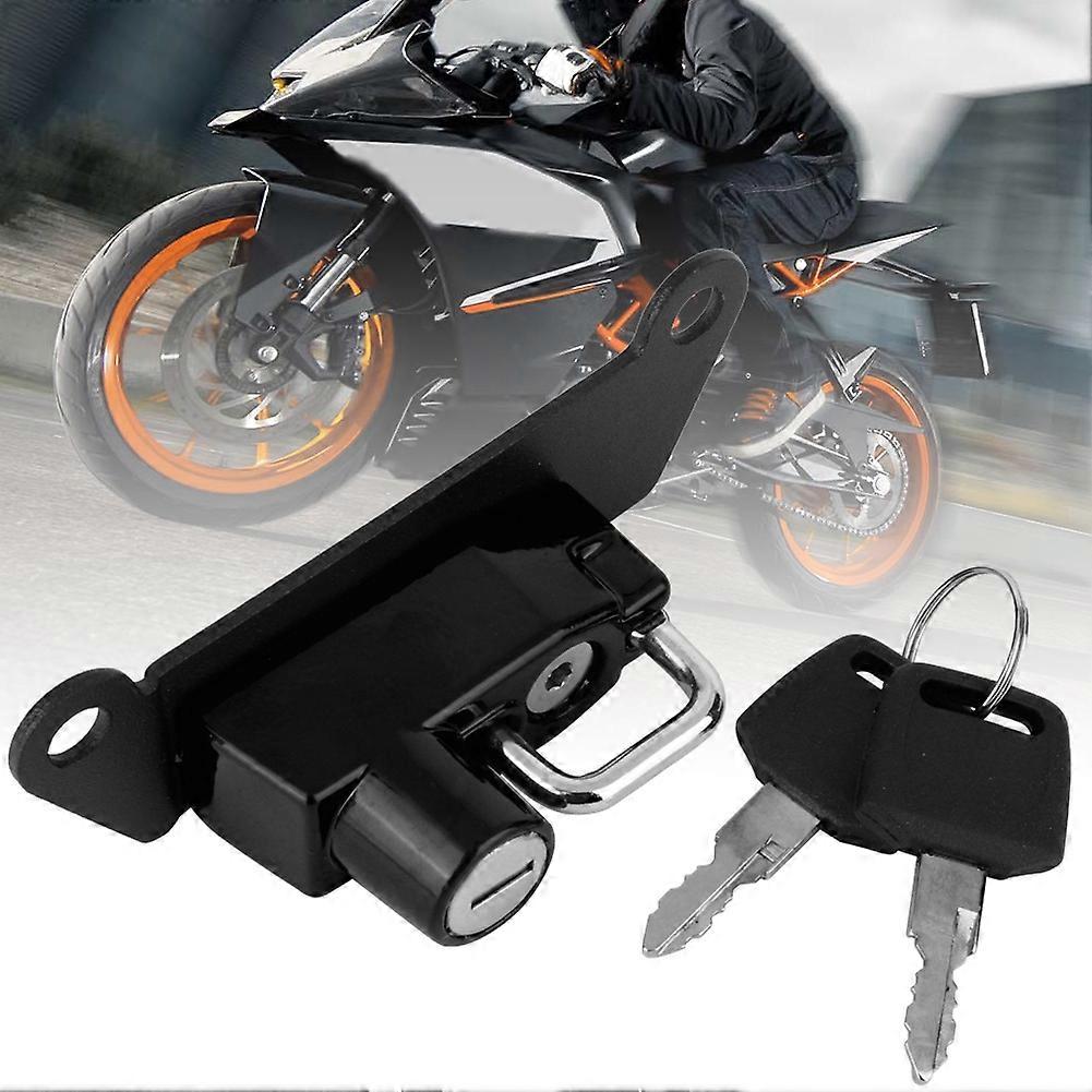 Motorcycle AntiTheft Helmet Lock Fits for RC125 RC390 RC250(Black )