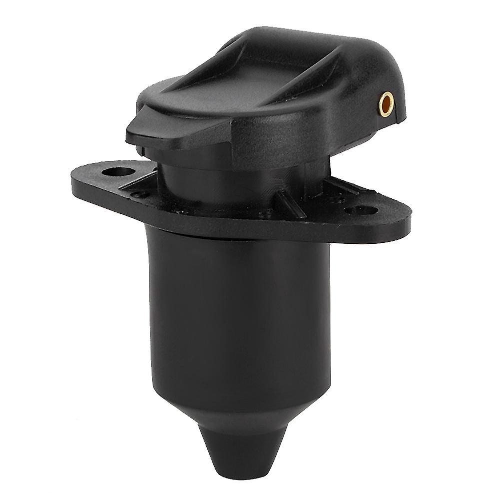 Trailer Adapter,Black Plastic 3 Pin Pin Trailer Socket Plastic Trailer Socket Multi-Functional