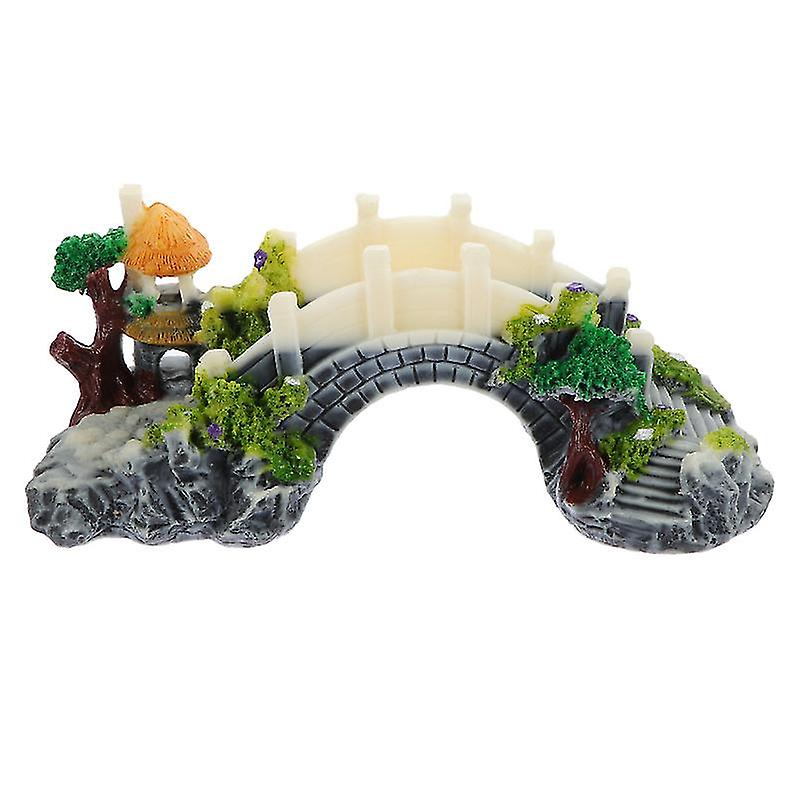 1pcs Resin Bridge Decor
