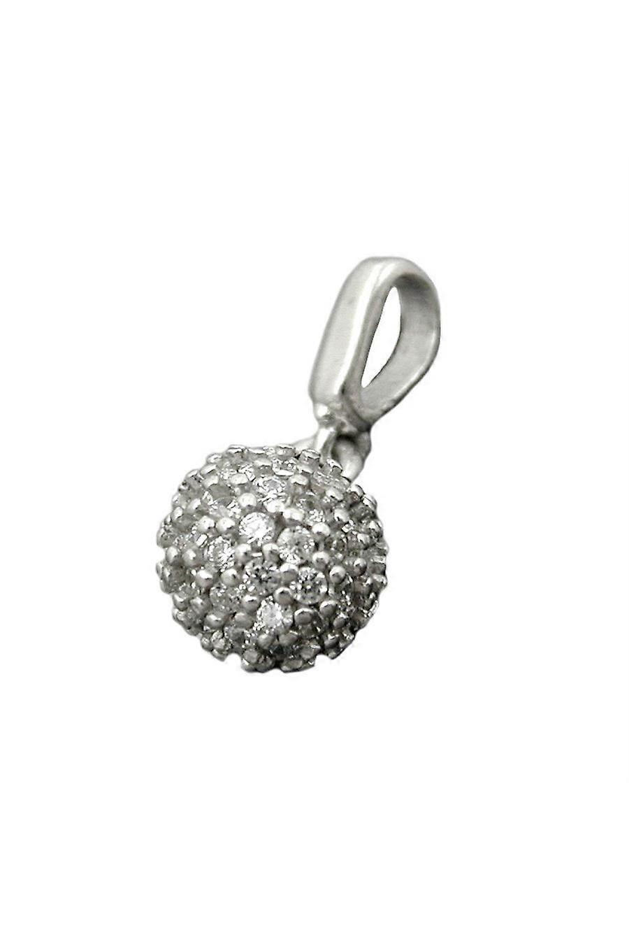 Pendant Ball With Zirconia Silver 925 - Gl90369