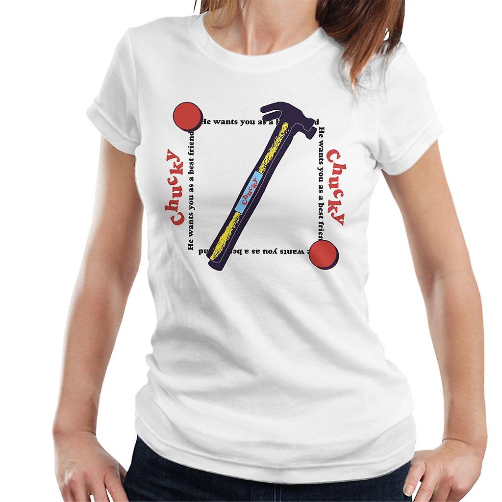 Chucky Best Friend Hammer Naisten't-paita