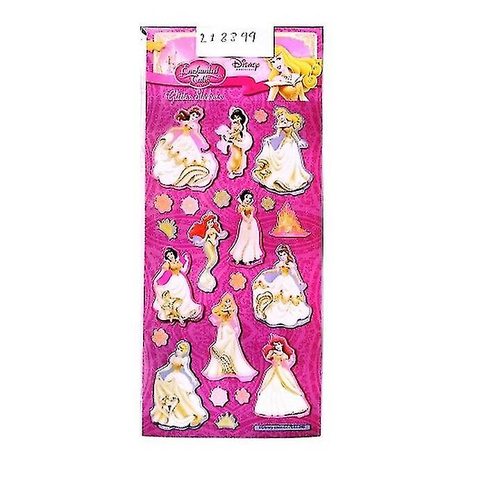 Disney Princess Glitter Stickers