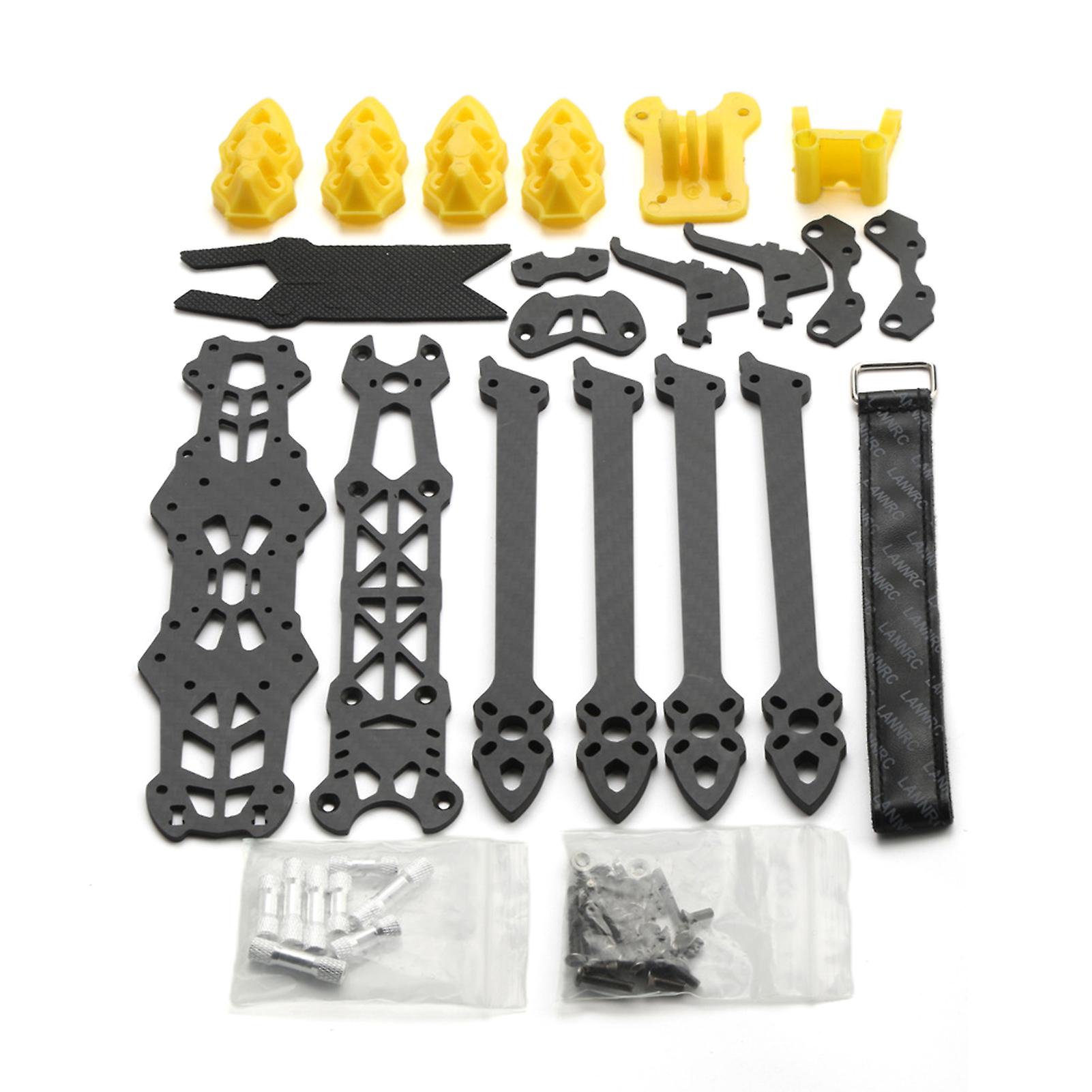 Carbon Fiber MARK4 Crossing Flying-Drone Rack Set Durable Aerial-Drone Accessories for Beginners