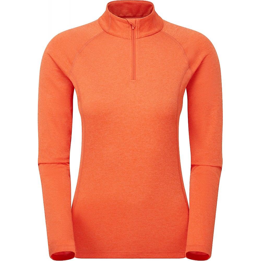 Women's Montane Womens Dart Zip Neck / Tigerlily / 14