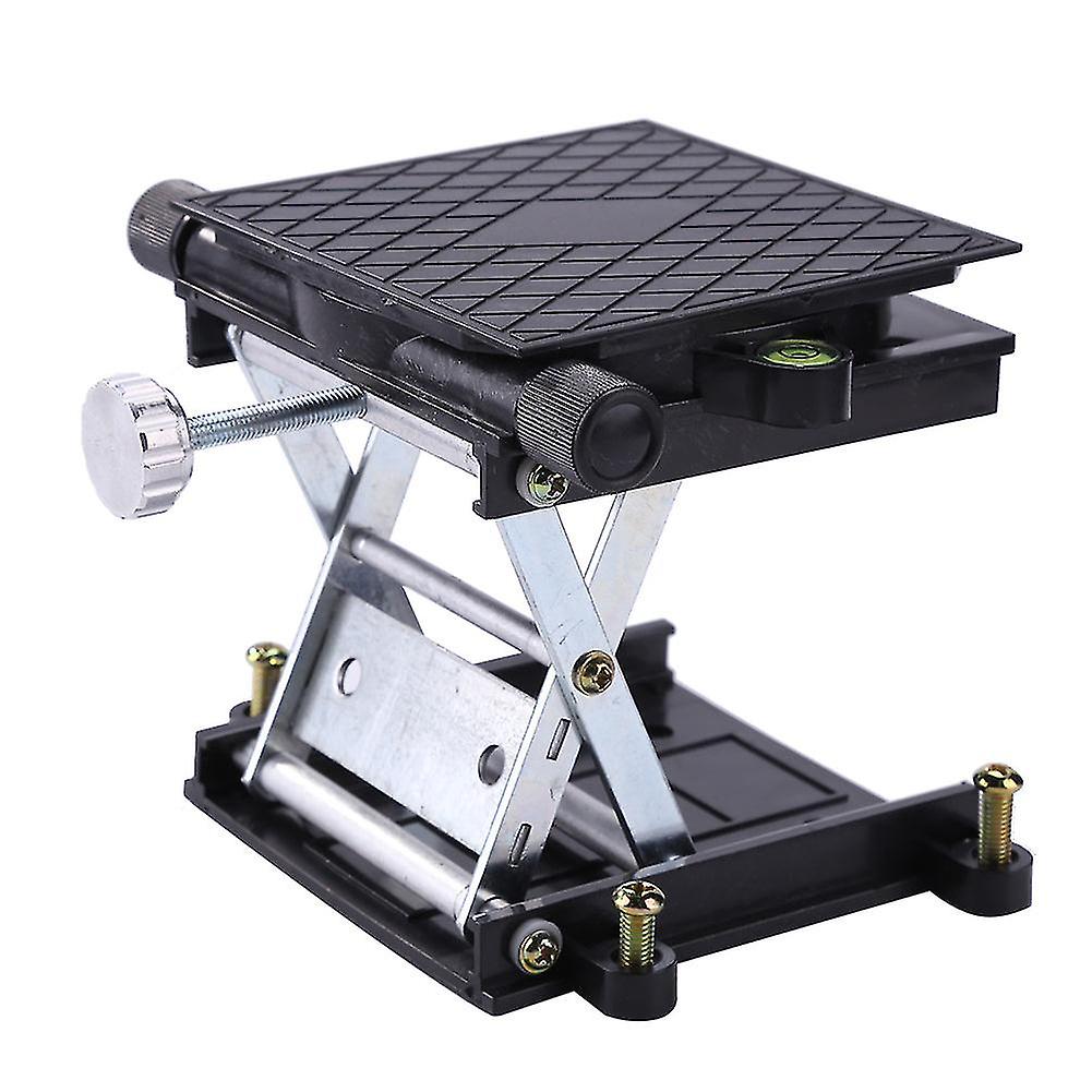Aluminum Alloy Adjustable Router Lift Table Lab Lifting Stand Workbench Woodworking Engraving Laboratory Lifting Carpentry Tools