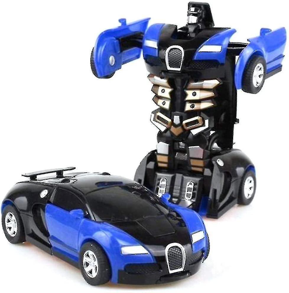 Trasformare il robot telecomando auto giocattolo auto robot che trasforma il robot auto per bambini