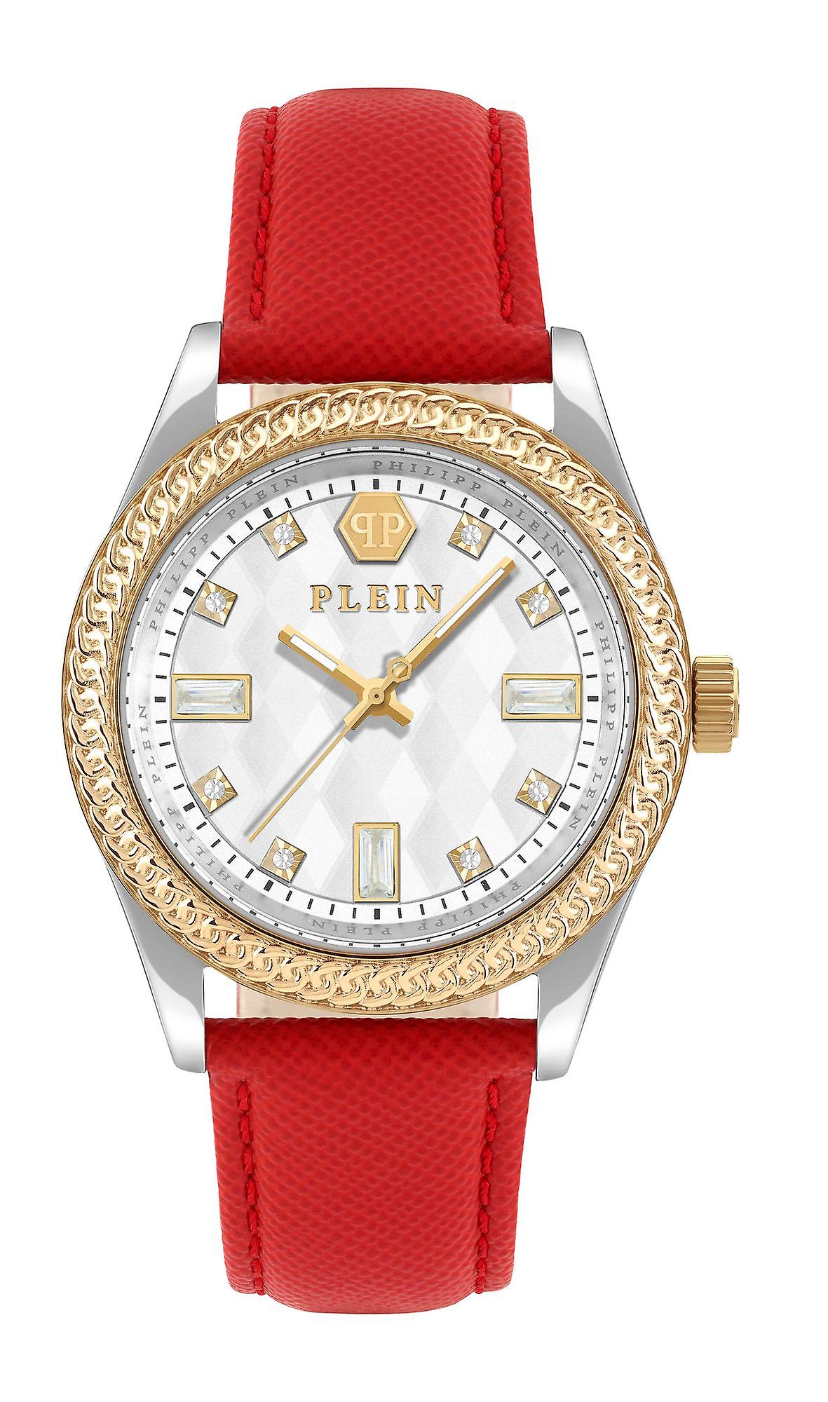 Philipp Plein Women's Watch Analog Quartz QUEEN PWCDA0124 Leather
