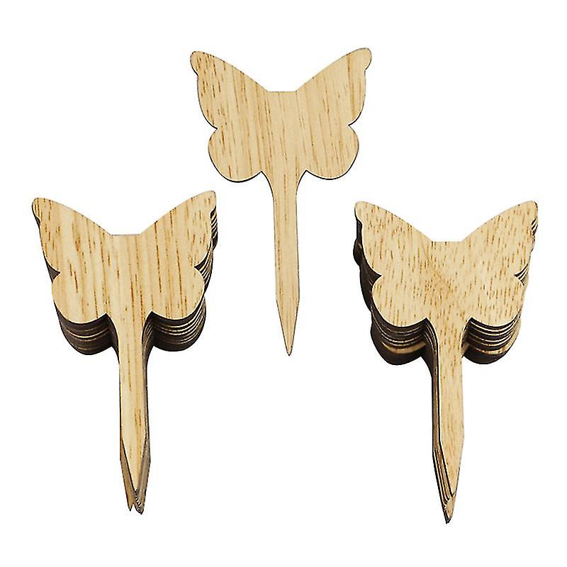 30pcs houten plant labels