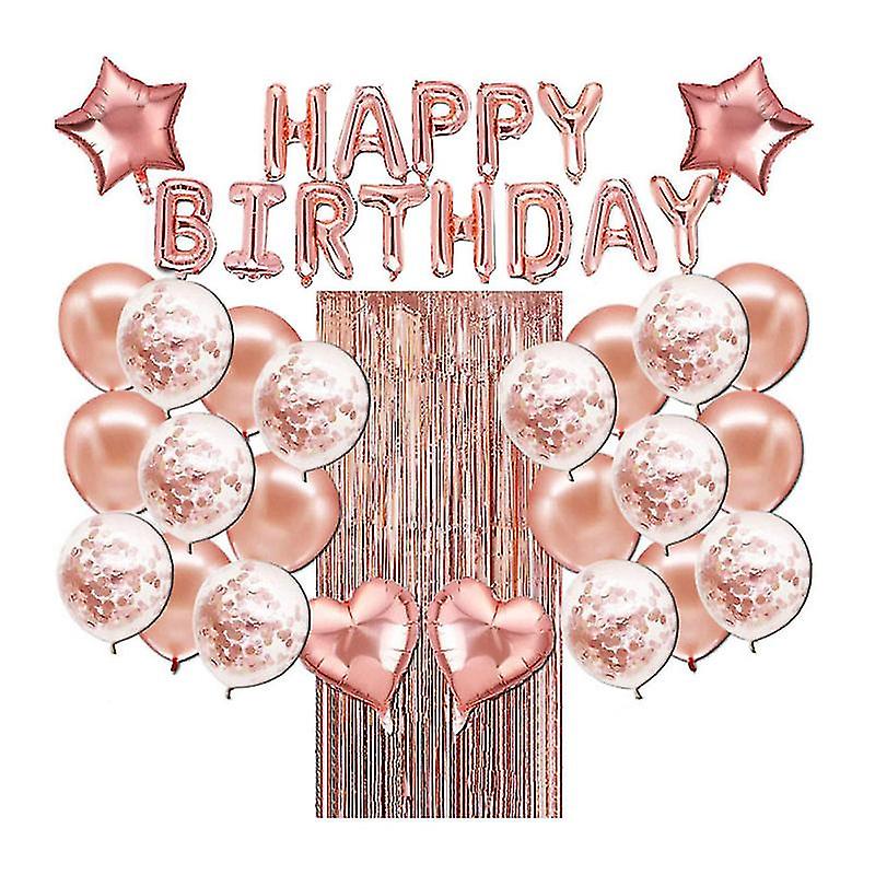 1set Happy Birthday Balloons Set