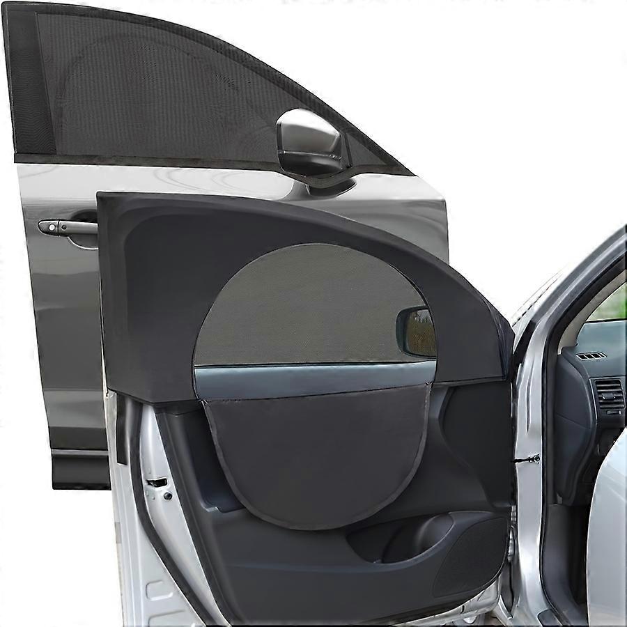 Car Sunshade, Car Sunscreen, Heat Insulation Shield, Car Insect Cover, Mosquito Net, Zipper Type Sunshade Net, Car Curtains