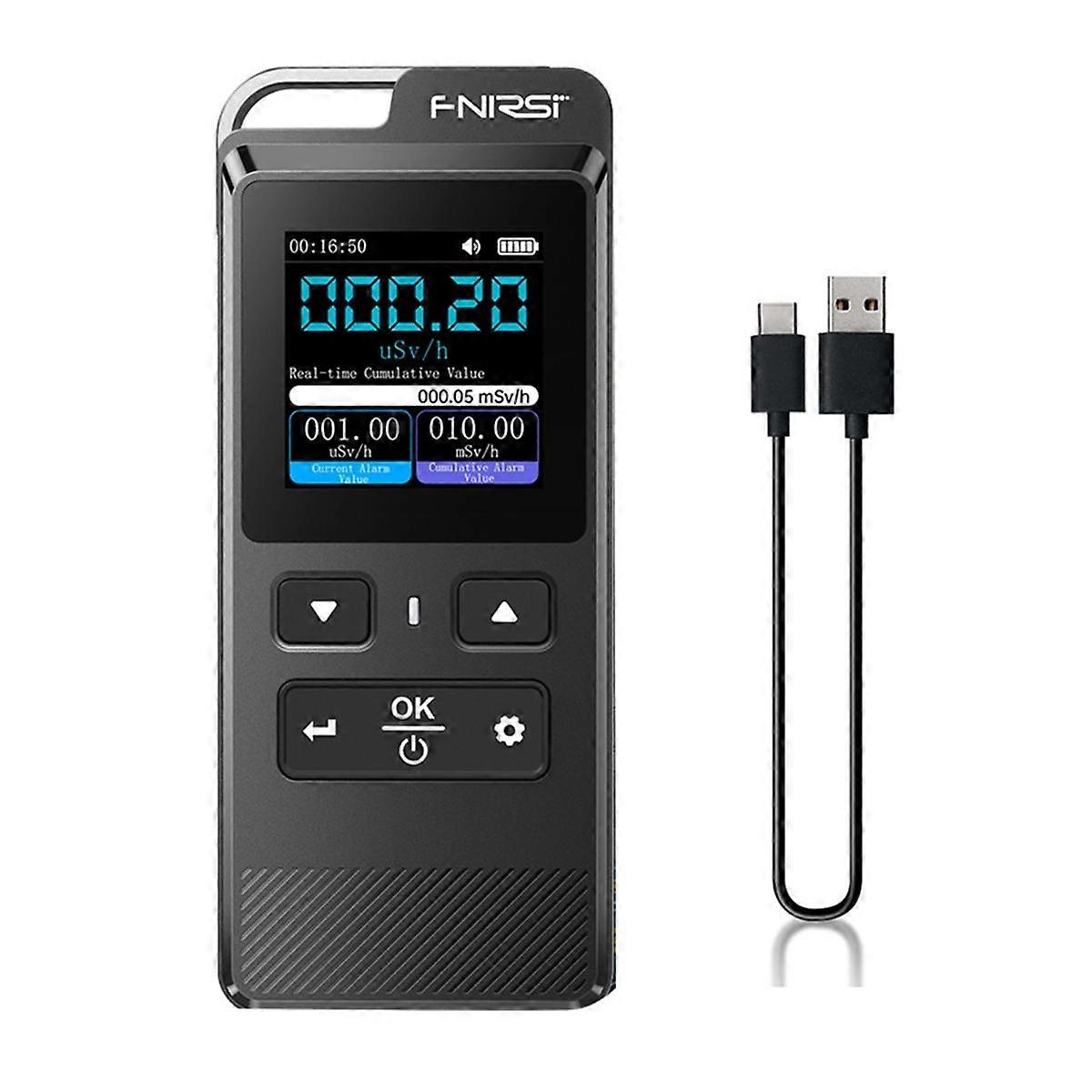 -02 Geiger Counter Nuclear Radiation Detector Personal Dosimeter X-Ray Laboratory Radioactivity Tester Detector