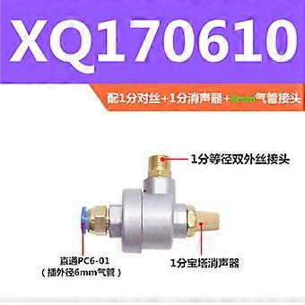 XULEGGNK Connettore Valvola Pneumatica Universale 2 In 1 In Ottone, Per Gonfiaggio Moto, Auto E Bici