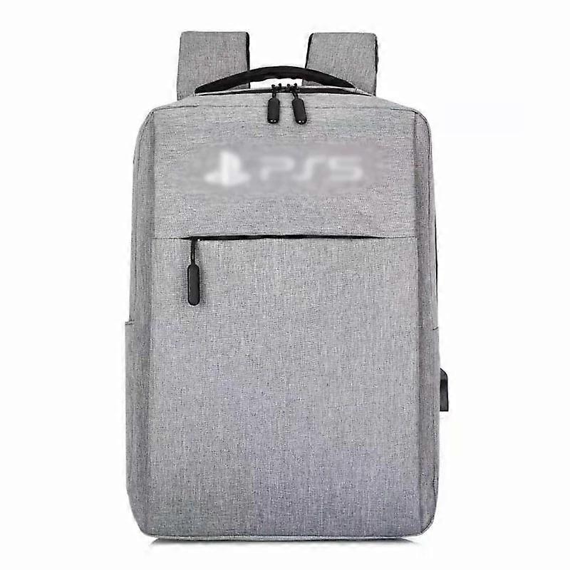 Travel Backpack For Ps3/4/5, Carrying And Storage Bag, With Charging Port, Portable, Protective, Waterproof And Shockproof