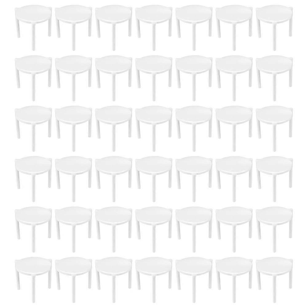 100 Pcs Table Top Tripod Desktop Stand Tabletop Pizza Saver Desktop Protector Pizza Takeout Saver